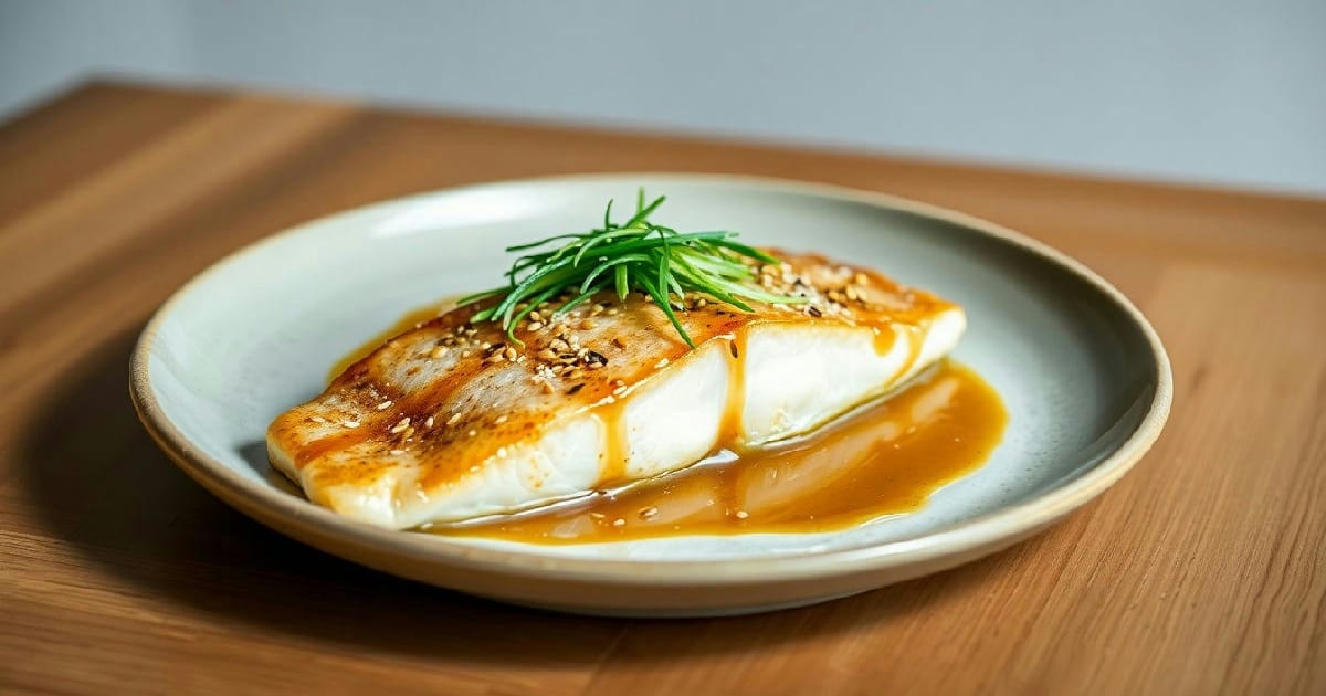 Pan-Seared Trout with Yuzu-Miso Glaze
