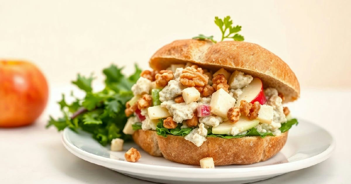 Apple‑Infused Chicken Salad Sandwich