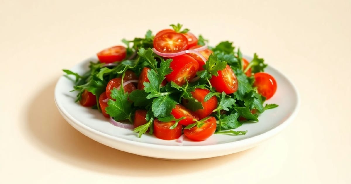 Tomato & Arugula Salad