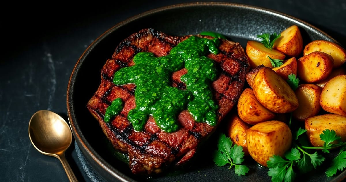 Vibrant Herb-Infused Chimichurri
