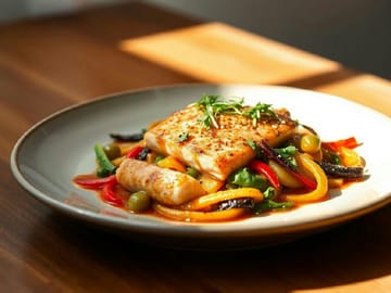 Thai-Style Salmon Stir-Fry