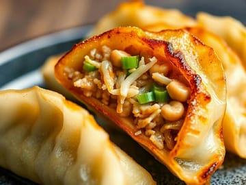 Pan‑Fried Gyoza