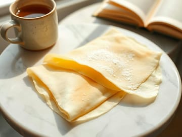 Almond Milk Crepes