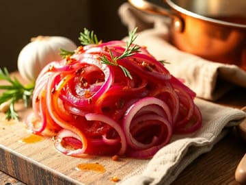 Spicy Pickled Onions